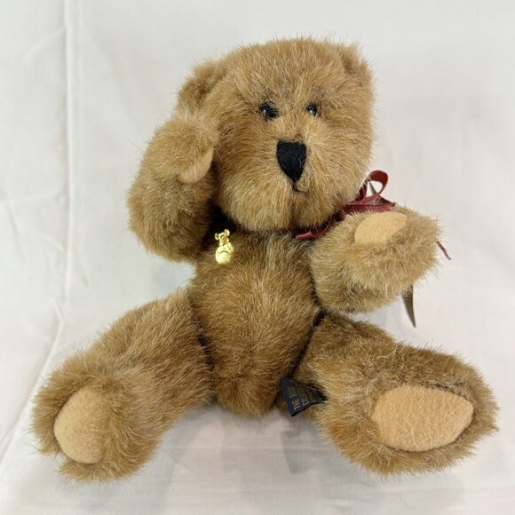 GRUMPS BOYDS BEARS Archive Collection Teddy Bear Plush Stuffed Animal Gold Pin - Picture 2 of 9